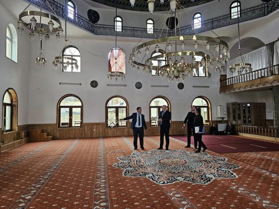 Bakan Damka, Mamuşa Merkez Camisini Ziyaret Etti