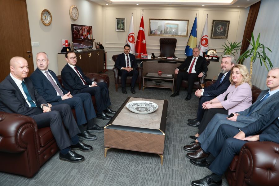 YTB Başkanı Eren KDTP’yi Ziyaret Etti