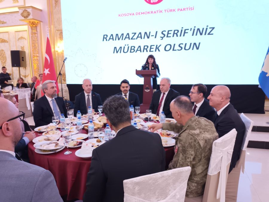 KDTP Geleneksel İftarında Kosova’da Nüfus Sayımı Önemine Vurgu