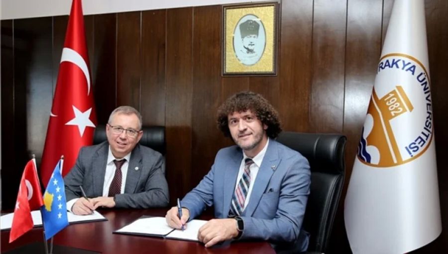 Trakya Üniversitesi ve Ferizovik Üniversitesi İşbirliği Anlaşmasını İmzaladı