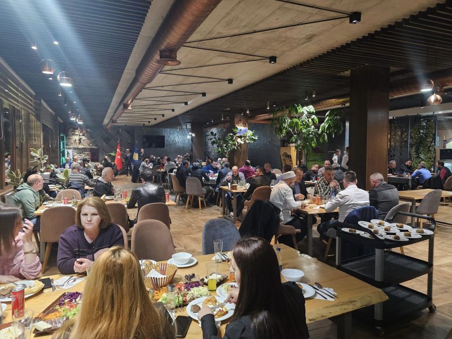 KDTP, Akşam İftar Sofrasını Brod Halkıyla Paylaştı