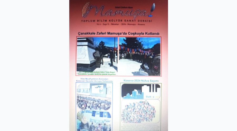 Mamuşa Dergisi’nin 11. Sayısı Çıktı