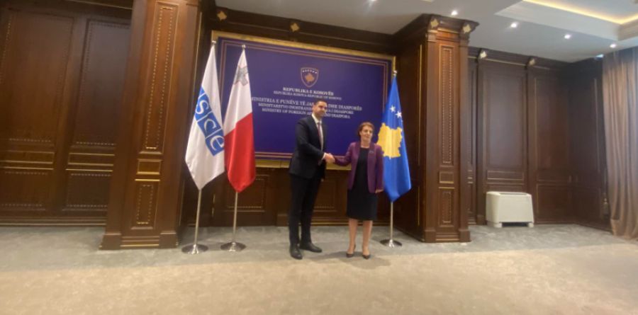 AGİT Başkanı Borg Kosova Ziyaretine Geldi