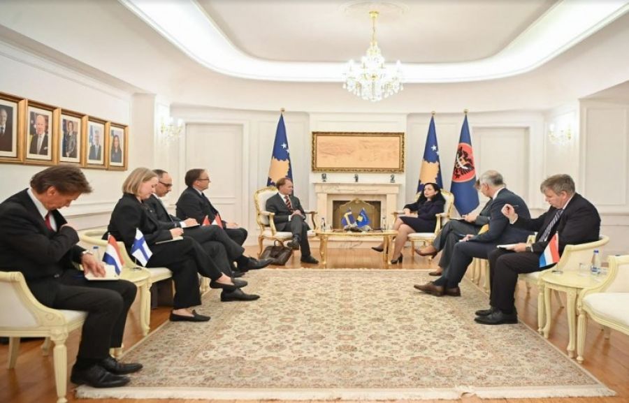 Yedi Büyükelçi Kosova’nın AK’deki Başarısını Osmani’ye Tebrik Etti