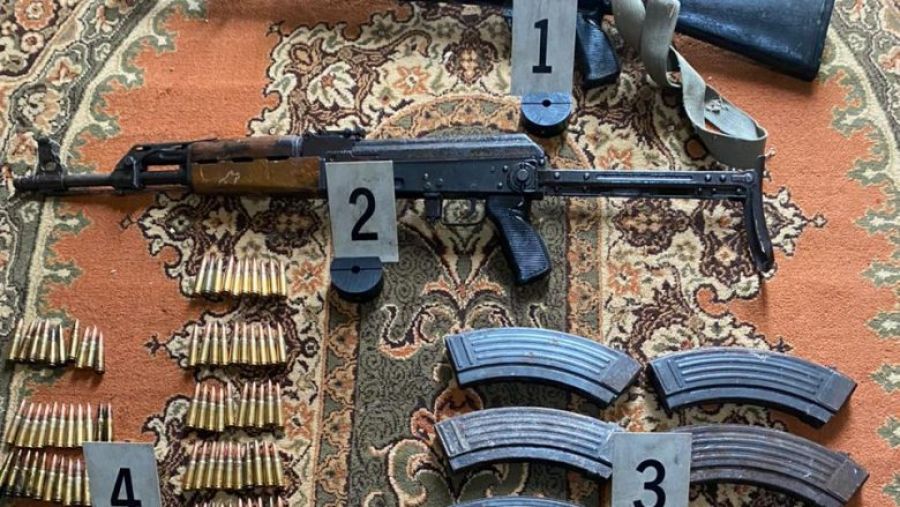 Ülkenin Kuzeyinde Silahlar ve Mühimmata El Koyuldu