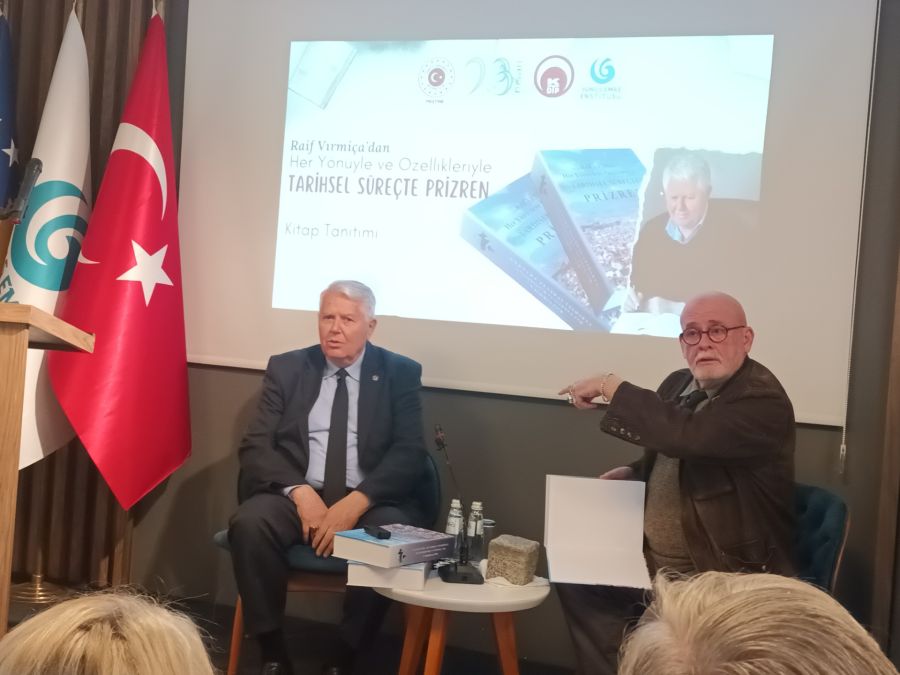 Raif Vırmiça’nın Tarihsel Süreçte Prizren Kitabı Tanıtıldı