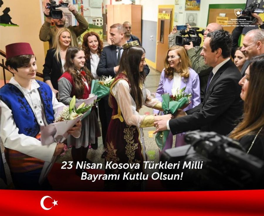 Kurti: Türk Toplumu,  Kosova’nın İmarı ve Yükselişine Katkı Sunmuştur