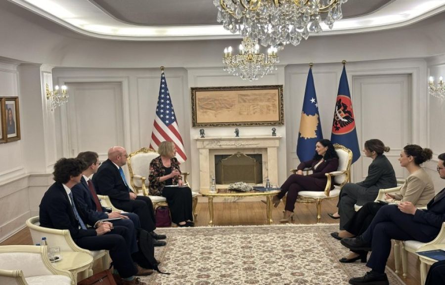 Cumhurbaşkanı Osmani, Nicole Chulick'i Kabul Etti