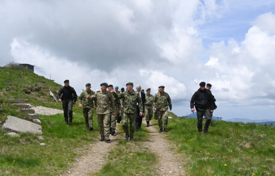 KFOR Komutanı, Kopaonik’te Sırp Ordusu Komutanı ile Görüştü