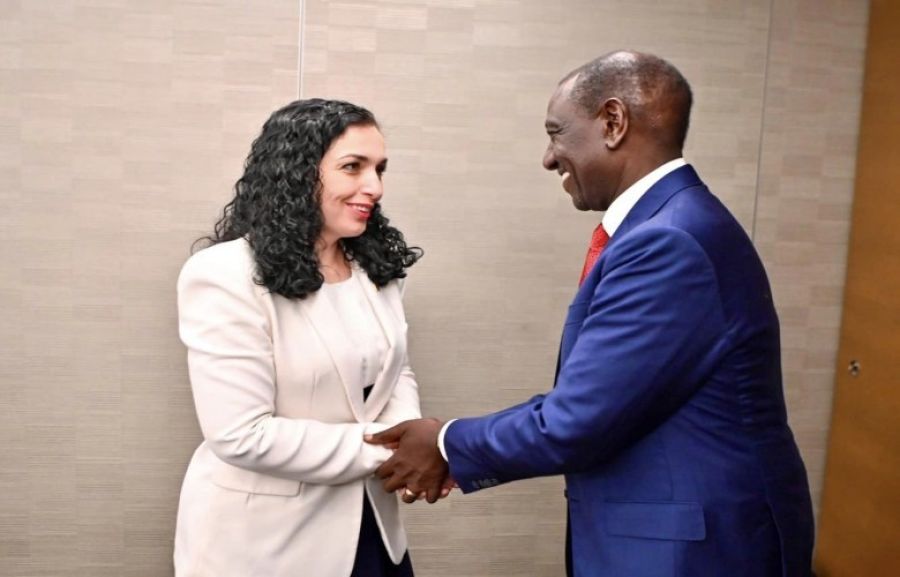 Osmani, Kenya Cumhurbaşkanı William Ruto ile Görüştü