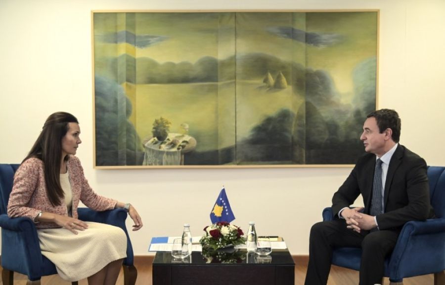 Kurti, UNİCEF Kosova Ofisi Müdürü ile Görüştü