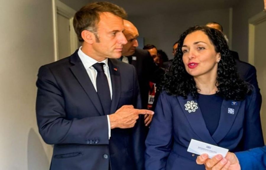 Osmani, Macron ile Kosova’nın Entegrasyonunu Görüştü