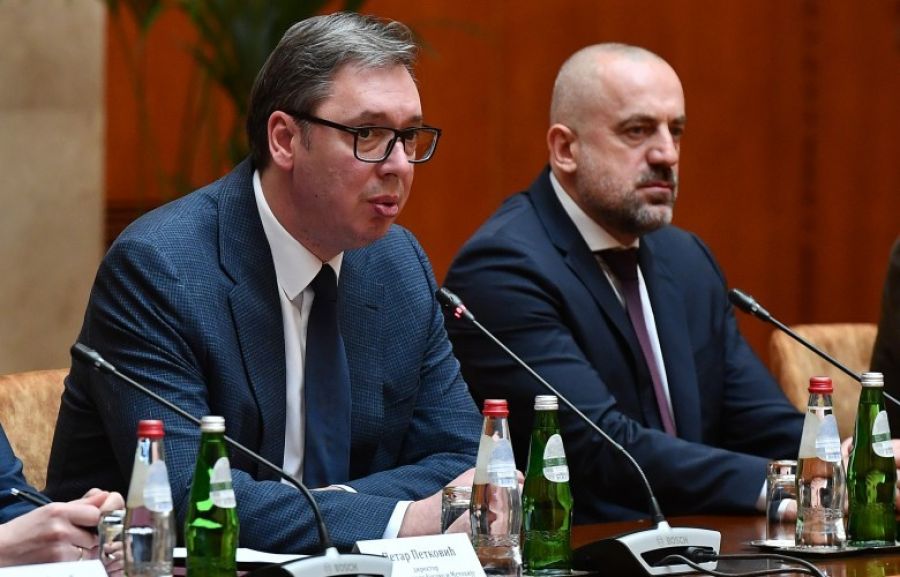 Vuçiç, Kragujevac'ta Suç Elebaşı Radoiçiç’le Gizli Bir Araya Geldi