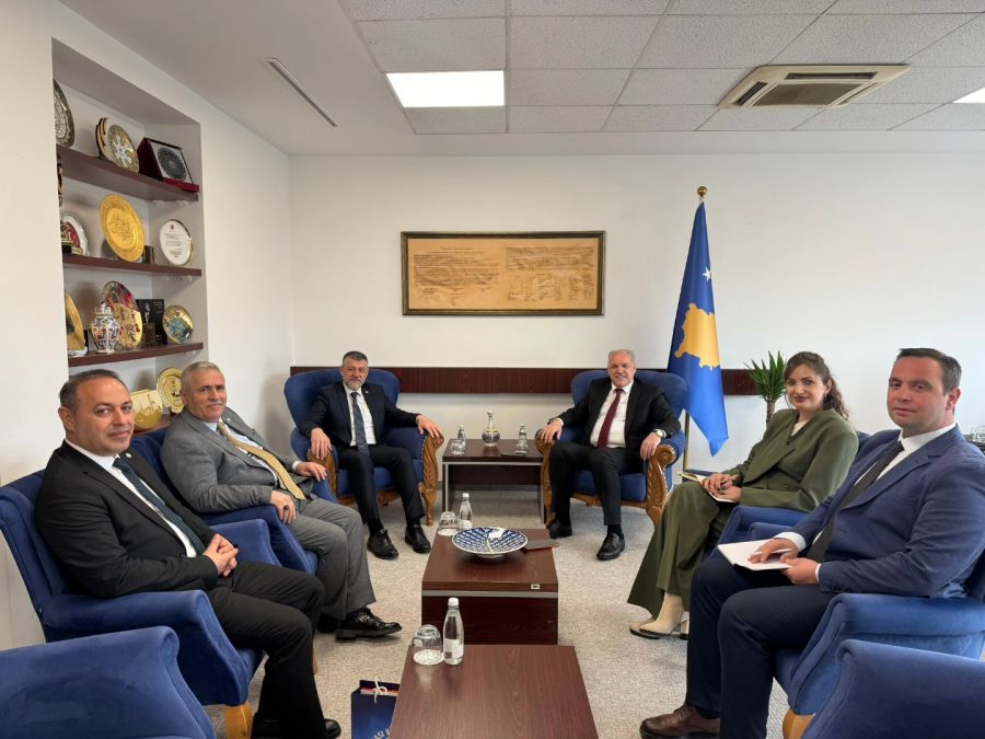  Damka, Uluslararası Vizyon Üniversitesi Rektörünü Kabul Etti