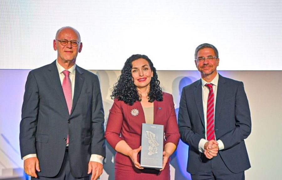 Rohde, Osmani’yi Aldığı Ödülden Dolayı Tebrik Etti