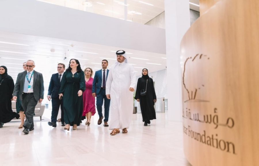 Osmani Doha'daki Amerikan Üniversitelerini Ziyaret Etti