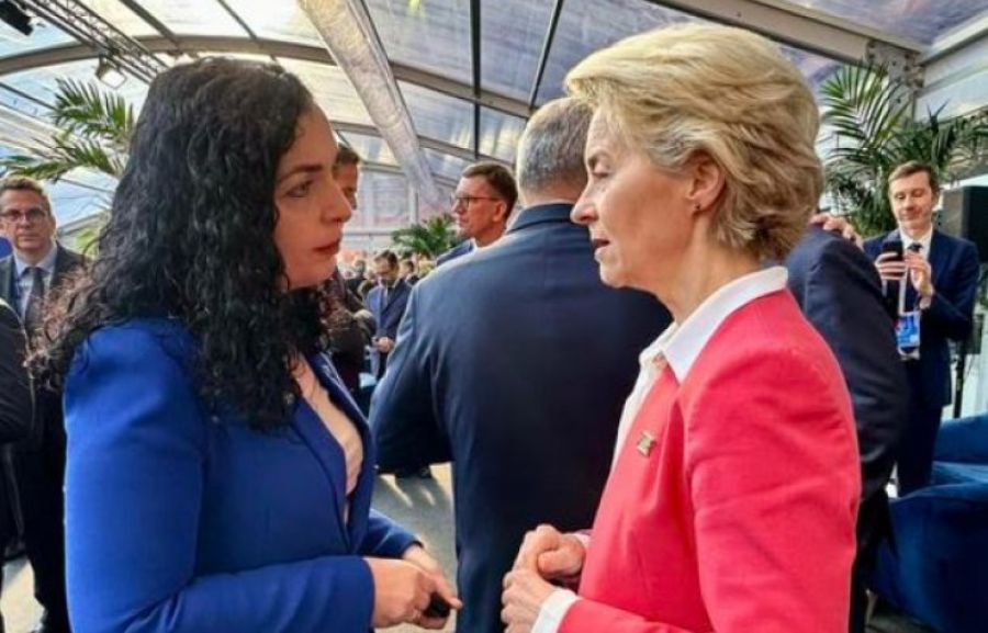 Osmani Budapeşte'de AK Başkanı Von der Leyen’le de Görüştü