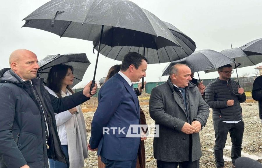 Kurti, Podujeva'daki Üç Projenin Temel Atma Törenine Katıldı