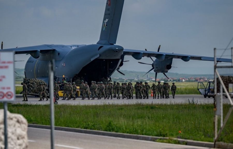 KFOR’un Yedek Güçlerinden Türk Birlikleri İtalyan Birliklerinin Yerini Alıyor