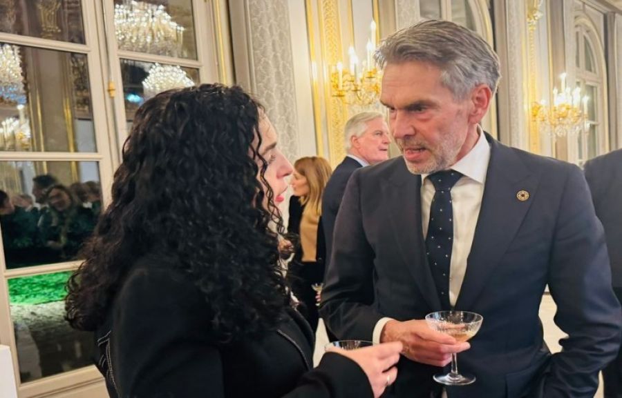 Cumhurbaşkanı Osmani Hollanda Başbakanı ile Görüştü