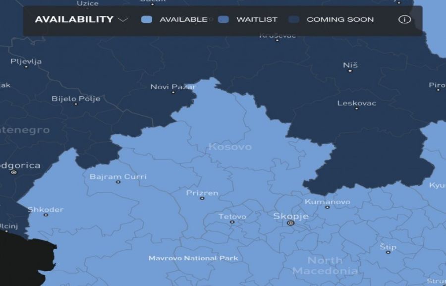 Musk: Starlink Artık Kosova'da Kullanıma Sunuldu