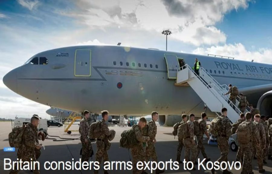 Britanya, Kosova’ya Silah İhraç Etmeyi Düşünüyor