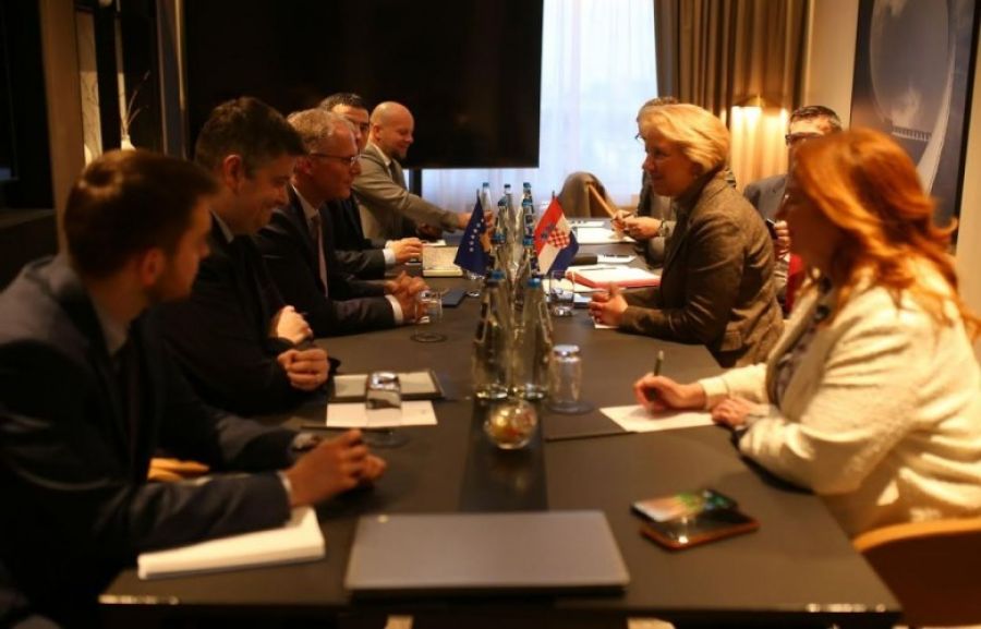 Bislimi ve Zgombiç, Kosova’nın AB’ye Entegrasyonunu Görüştü