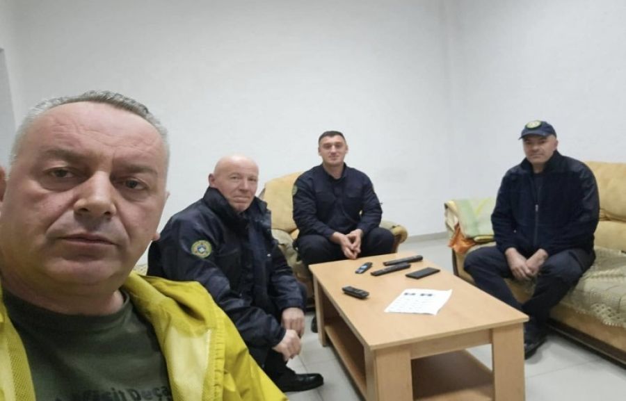 Deçan Dağları'nda Büyük Yangın