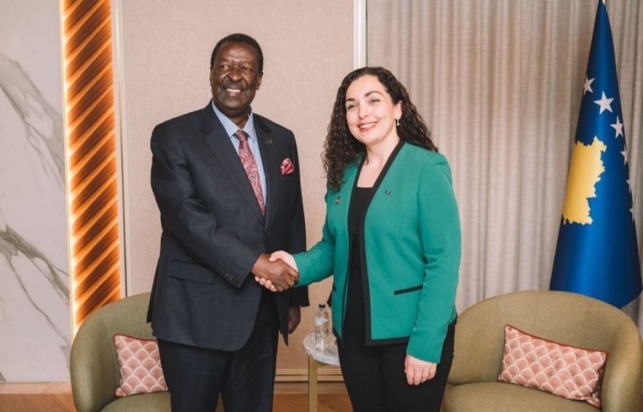 Osmani, Kenya’nın Kosova’yı Tanıma Kararı İçin Dışişleri Bakanı Mudavadi’ye Teşekkür Etti