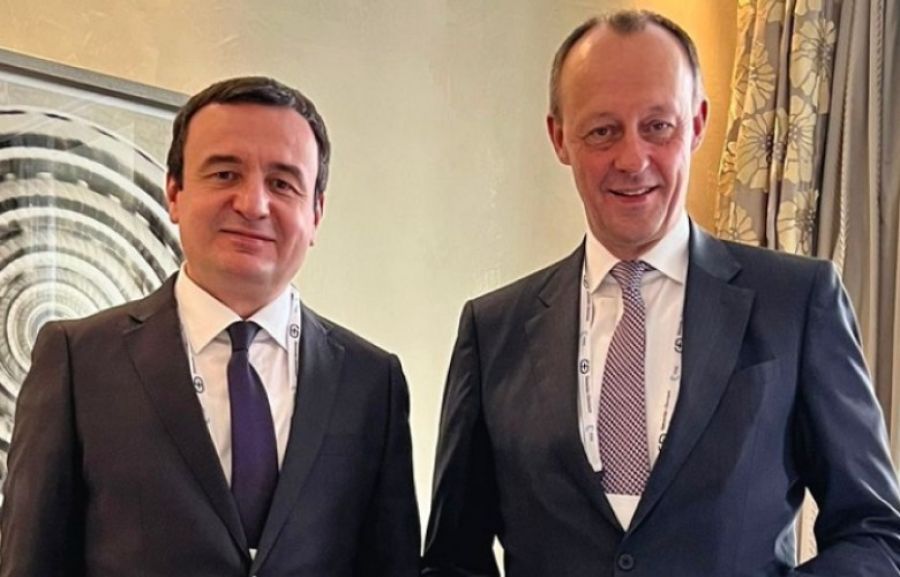 Kurti, Almanya’nın Yeni Başbakanını Tebrik Etti