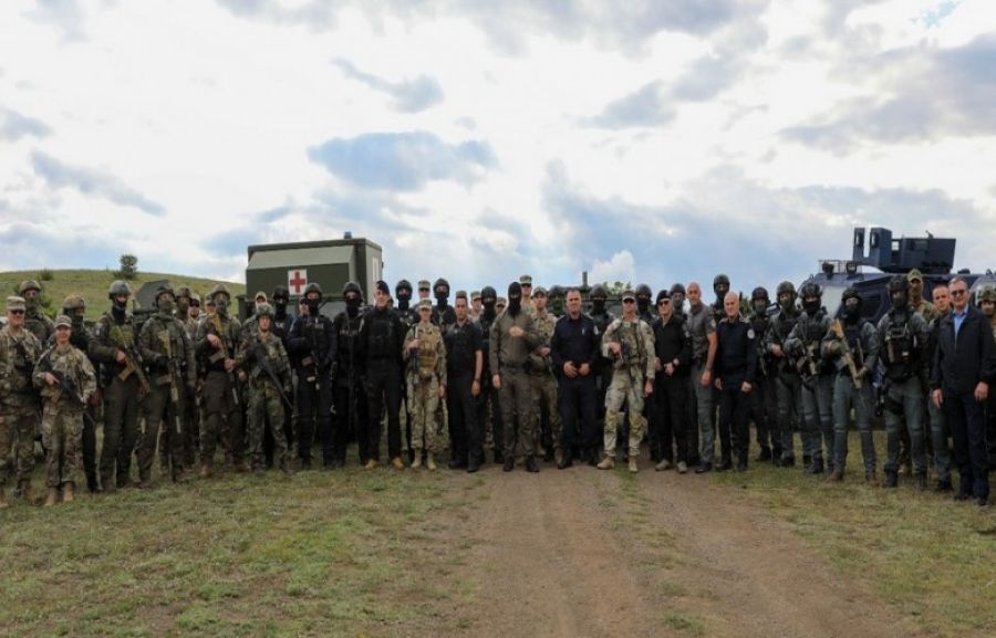 Polis, Kuzeyde KFOR ile Ortak Tatbikat Gerçekleştirdi