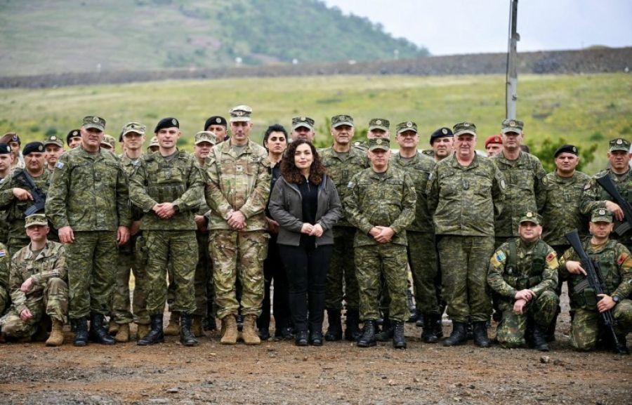 Osmani, "Defender Europe '25" Tatbikatını Ziyaret Etti