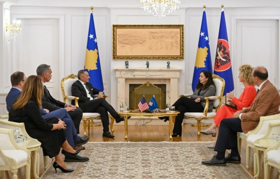 Cumhurbaşkanı Osmani, ABD'den Sabah Duaları Heyetini Kabul Etti