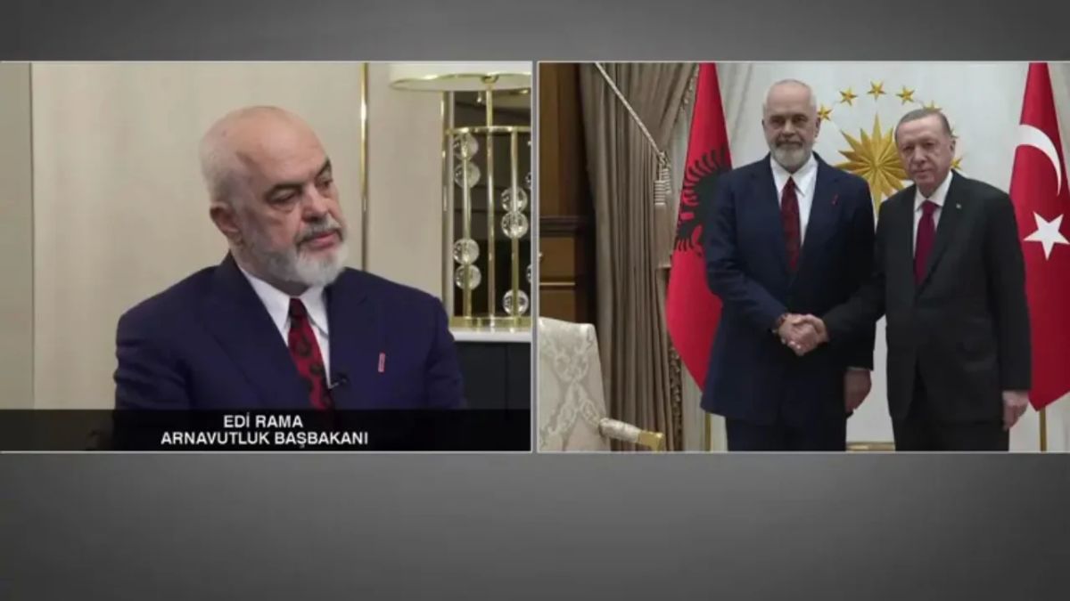 Erdoğan, Arnavutluk’un stratejik ortağı, Balkanlar’da barışın kilit aktörü.
