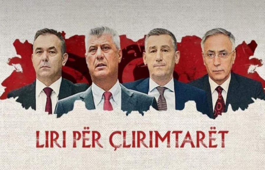 Priştine’de UÇK Liderlerine Destek Protestosu Düzenleniyor