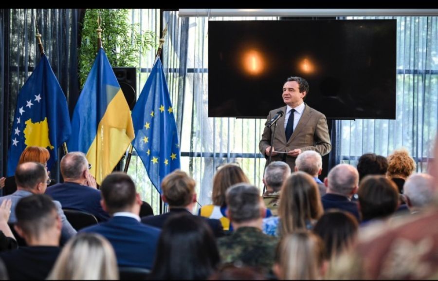 Başbakan Kurti, Ukrayna Bağımsızlık Günü Resepsiyonuna Katıldı