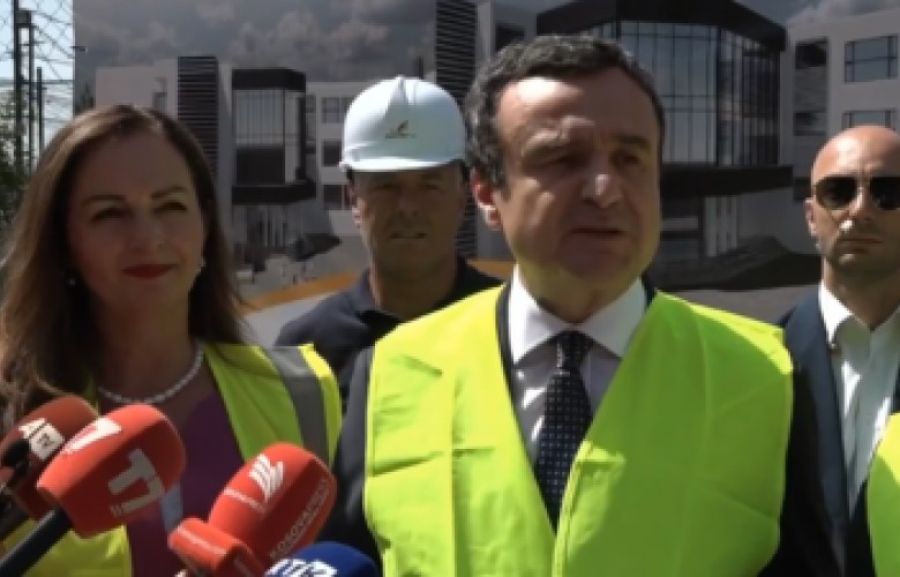 Kurti ve Nagavci, Kosova Ovası’nda Yeni Okulun Temelini Attı