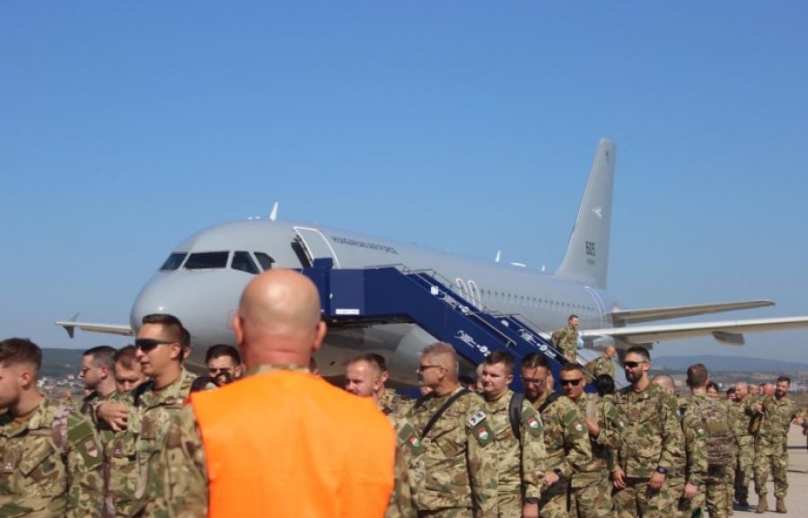 KFOR: Macar Yedek Taburunun İkinci Birliği Kosova’ya Konuşlandı