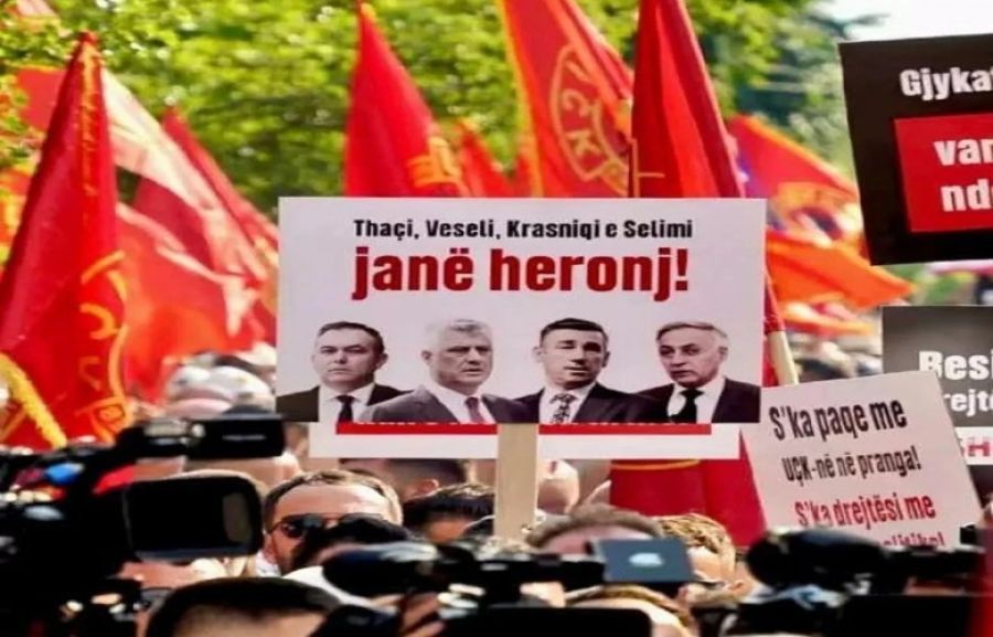 Lahey’de Bugün UÇK’nın Eski Yöneticilerine Destek Protestosu