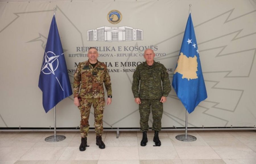 General Jashari, KFOR Komutanı’nı Veda Ziyaretine Kabul etti