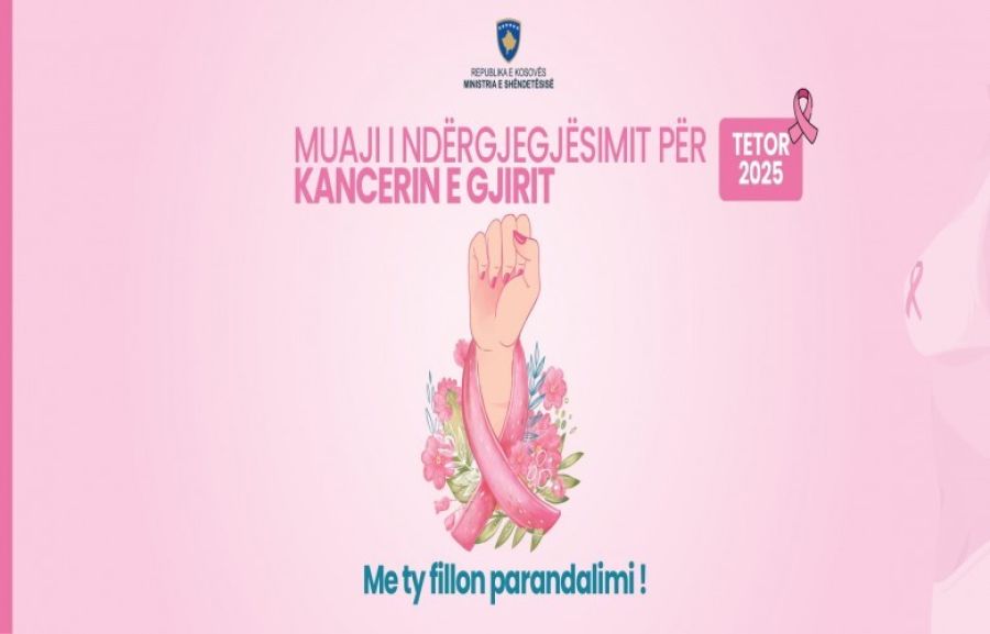 Kosova’da Meme Kanseri Farkındalık Ayı Başladı