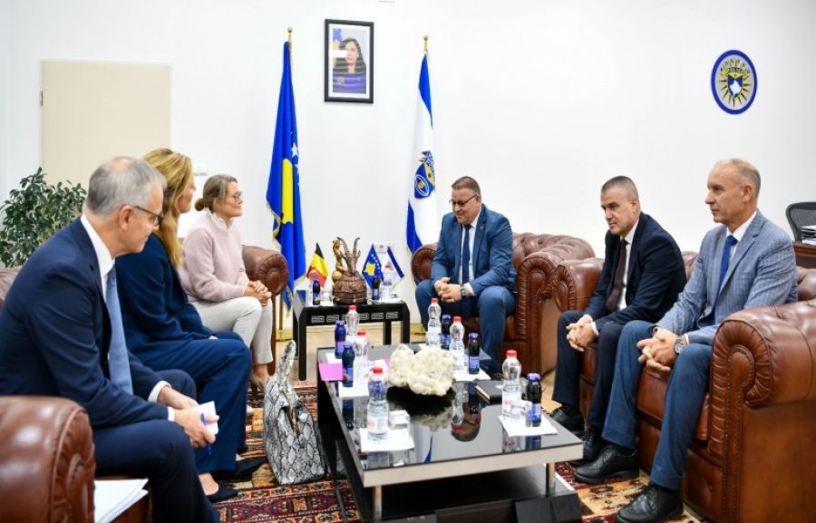 Kosova Polisi ve Belçika Suçla Mücadelede İşbirliğini Güçlendiriyor
