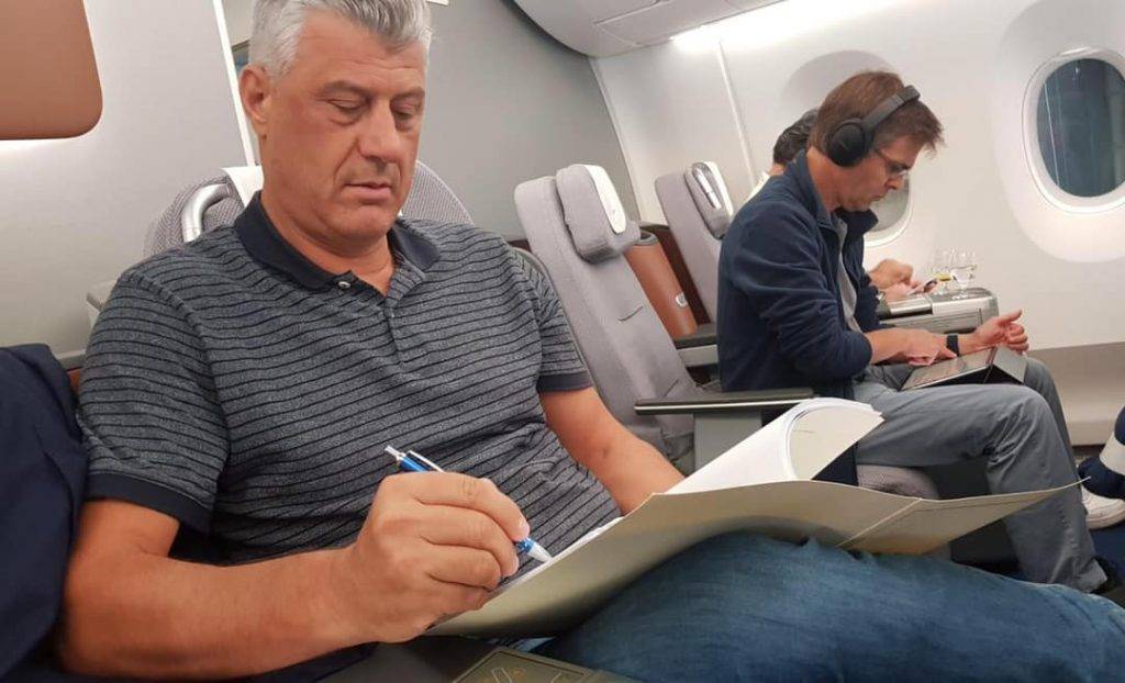 Cumhurbaşkanı Thaçi Japonya’ya Gitti