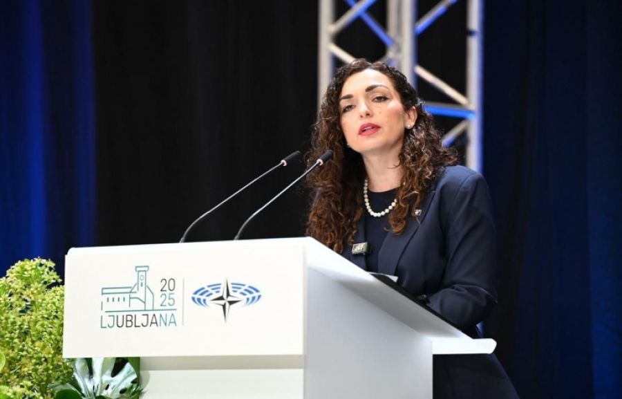 Cumhurbaşkanı Osmani’ye NATO’dan "Kadınlar, Barış ve Güvenlik" Ödülü