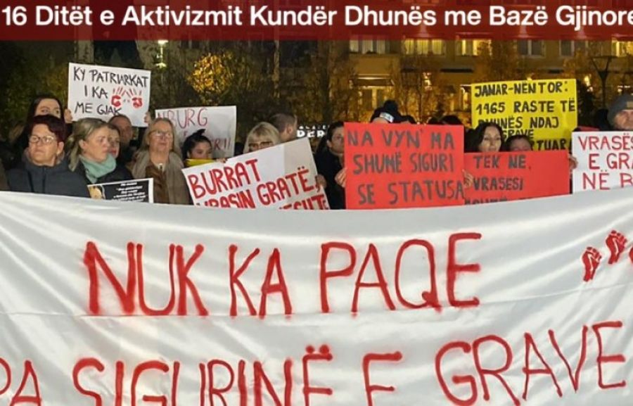 "Cinsiyete Dayalı Şiddete Karşı 16 Günlük Aktivizm" Adlı Küresel Kampanya Başlatıldı