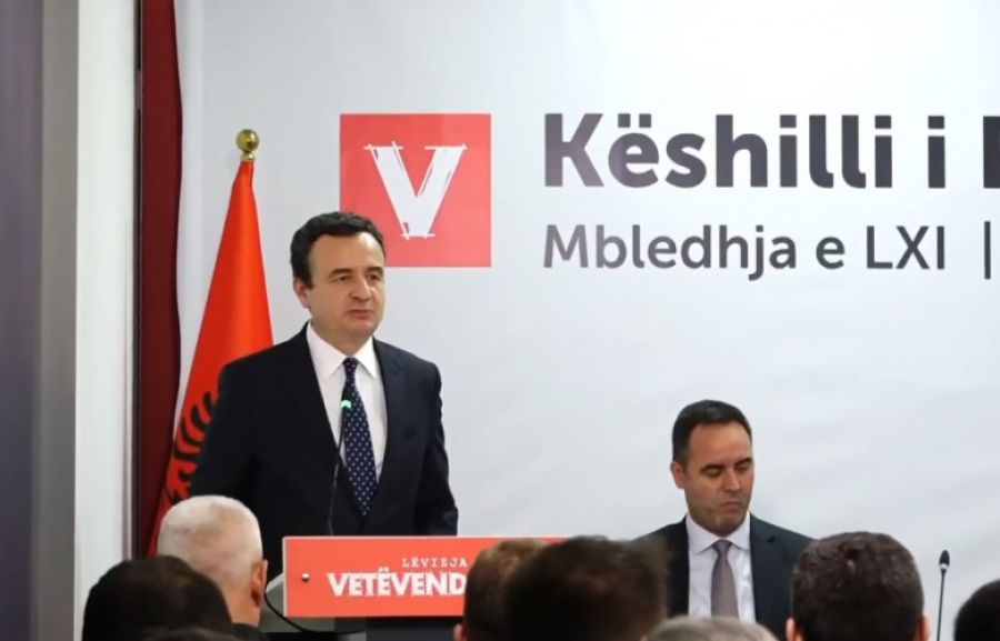Vetëvendosje, Albin Kurti’yi 28 Aralık Seçimleri İçin Başbakan Adayı Gösterdi
