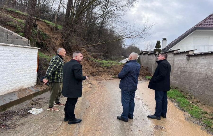 Klina’da Sel ve Toprak Kaymaları