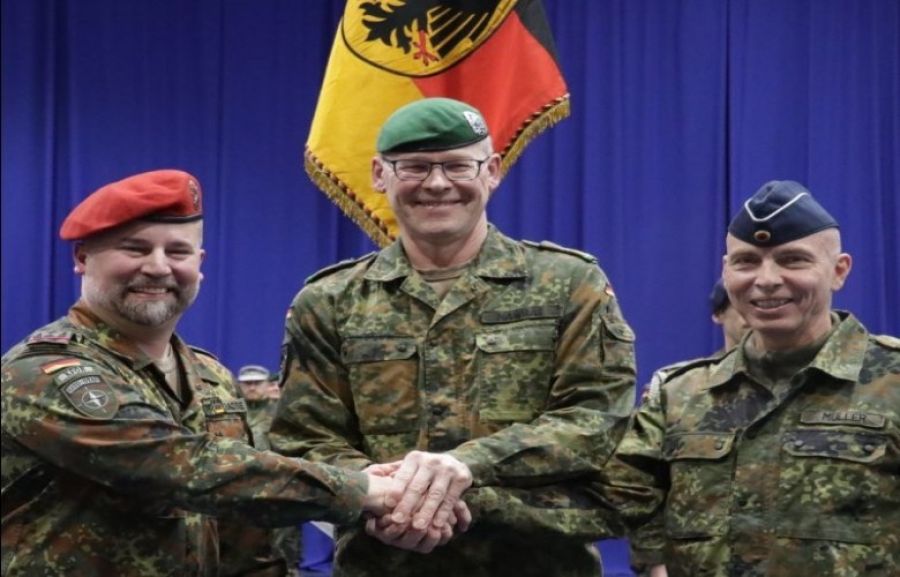 Almanya Büyükelçiliği’nden KFOR Alman Birliği Komutanı Müller’e Teşekkür