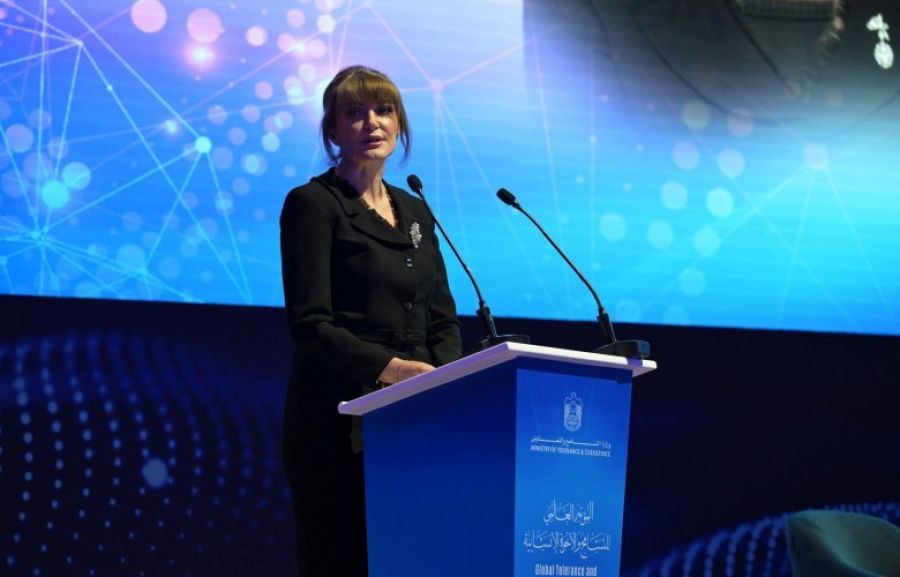 Jahjaga, Abu Dabi’de Küresel Hoşgörü Konferansı’nda