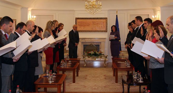 Cumhurbaşkanı Jahjaga 22 Savcıyı Atadı